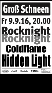 Plakat Rocknight