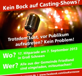 Kein Bock auf Casting Shows